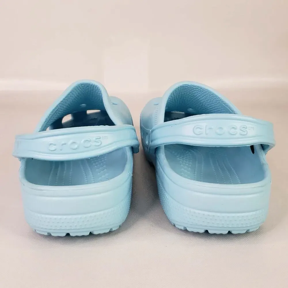 Crocs Classic Clogs Mens Size 13 Slip On North Carolina Blue TarHeels Shoes - Picture 7 of 9